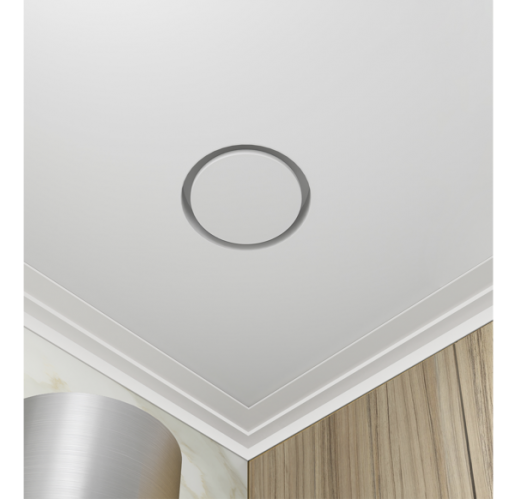 Теневой магнитный диффузор с вентилятором для потолков из гипсокартона 125 мм