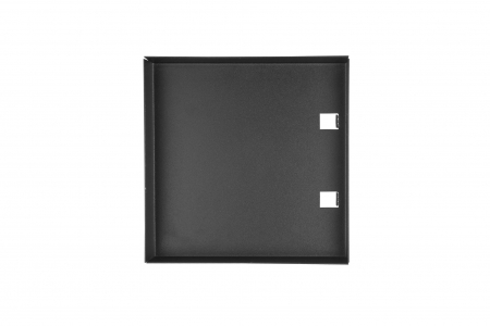 Решетка скрытого монтажа FoZa ПОД ПЛИТКУ 207х207 с вентилятором 100СНК, обратный клапан, таймер+датчик влажности, черная, 100мм